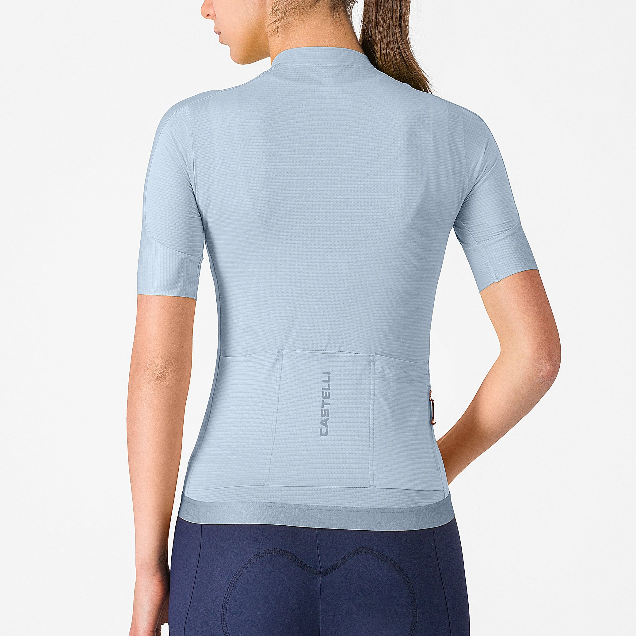 Castelli Espresso 2 frau trikot - Hellblau