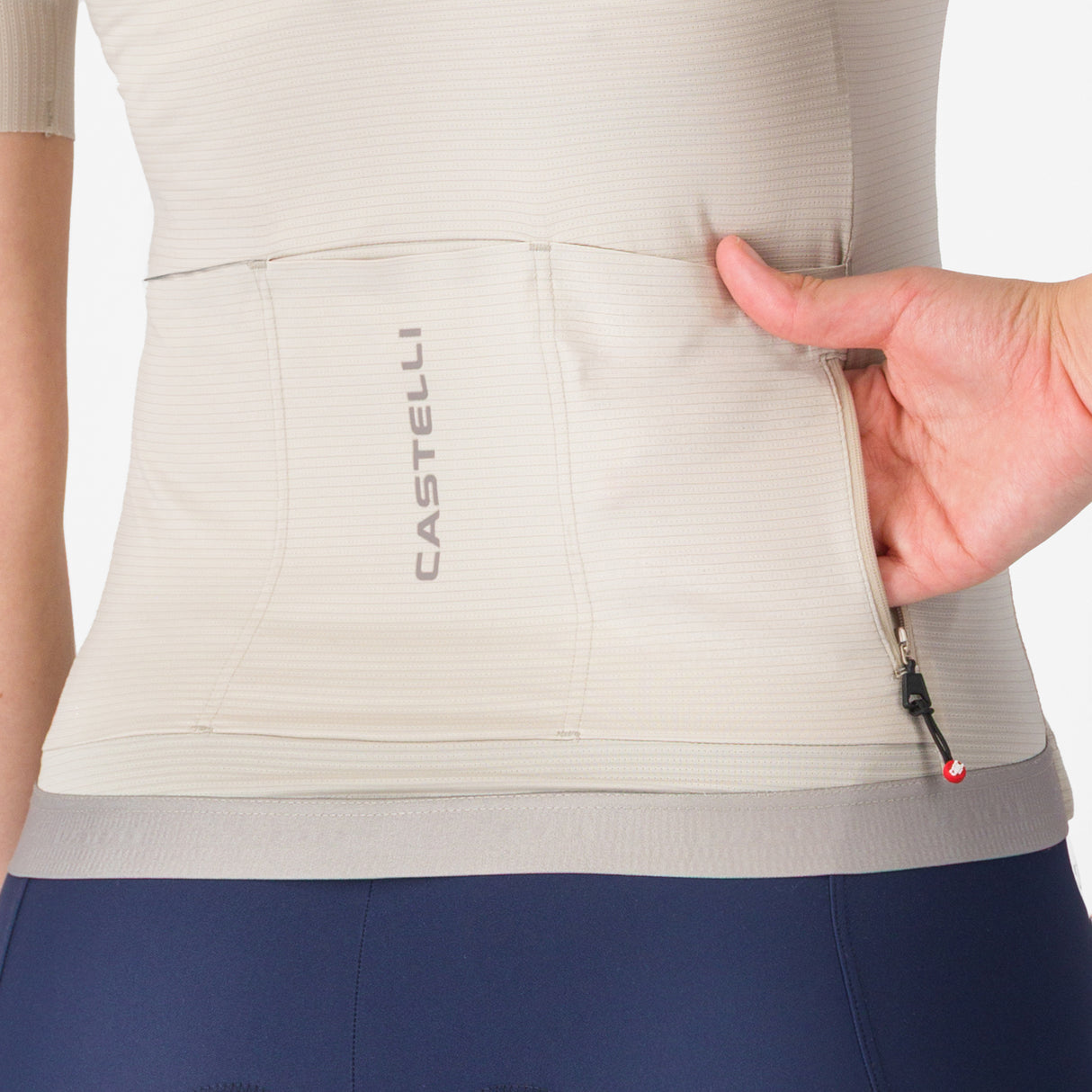 Castelli Espresso 2 women jersey - Beige