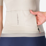 Castelli Espresso 2 women jersey - Beige