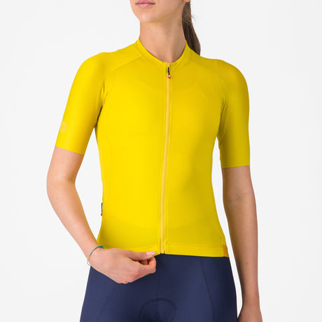 Maglia donna Castelli Espresso 2 - Giallo Castelli