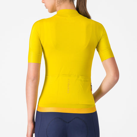 Maglia donna Castelli Espresso 2 - Giallo Castelli