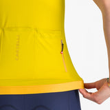 Castelli Espresso 2 women jersey - Yellow