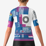 Maglia donna Castelli Espresso SOG Danni Shrosbree - Viola Castelli