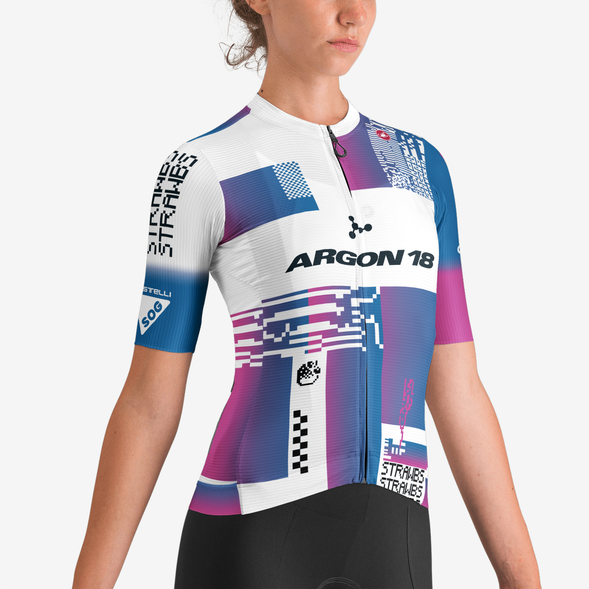 Maglia donna Castelli Espresso SOG Danni Shrosbree - Viola Castelli