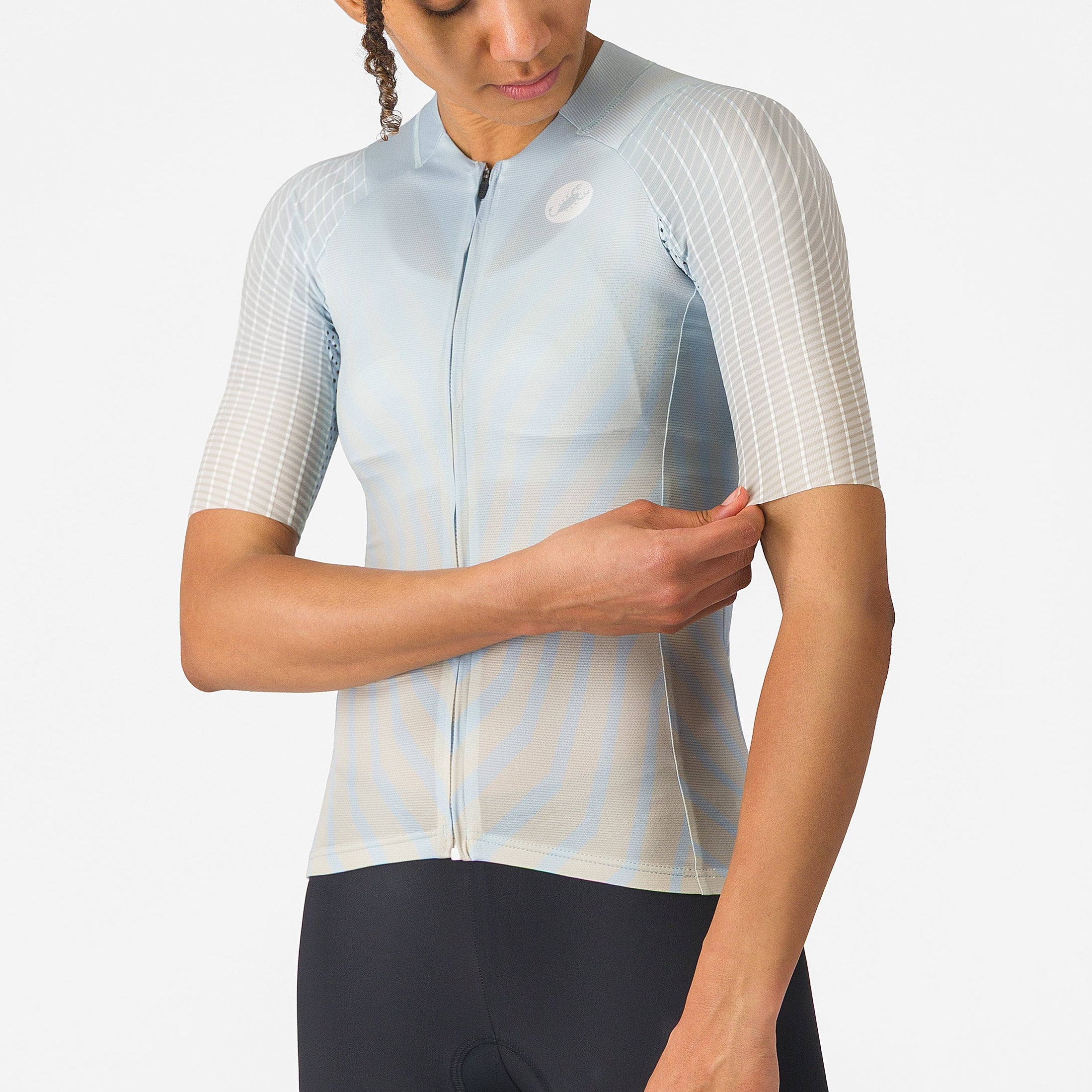 Maillot mujer Castelli Free Speed 3 Race - Azul claro