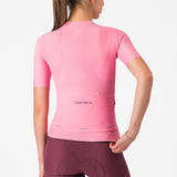Jersey woman Castelli Premio Evo - Pink
