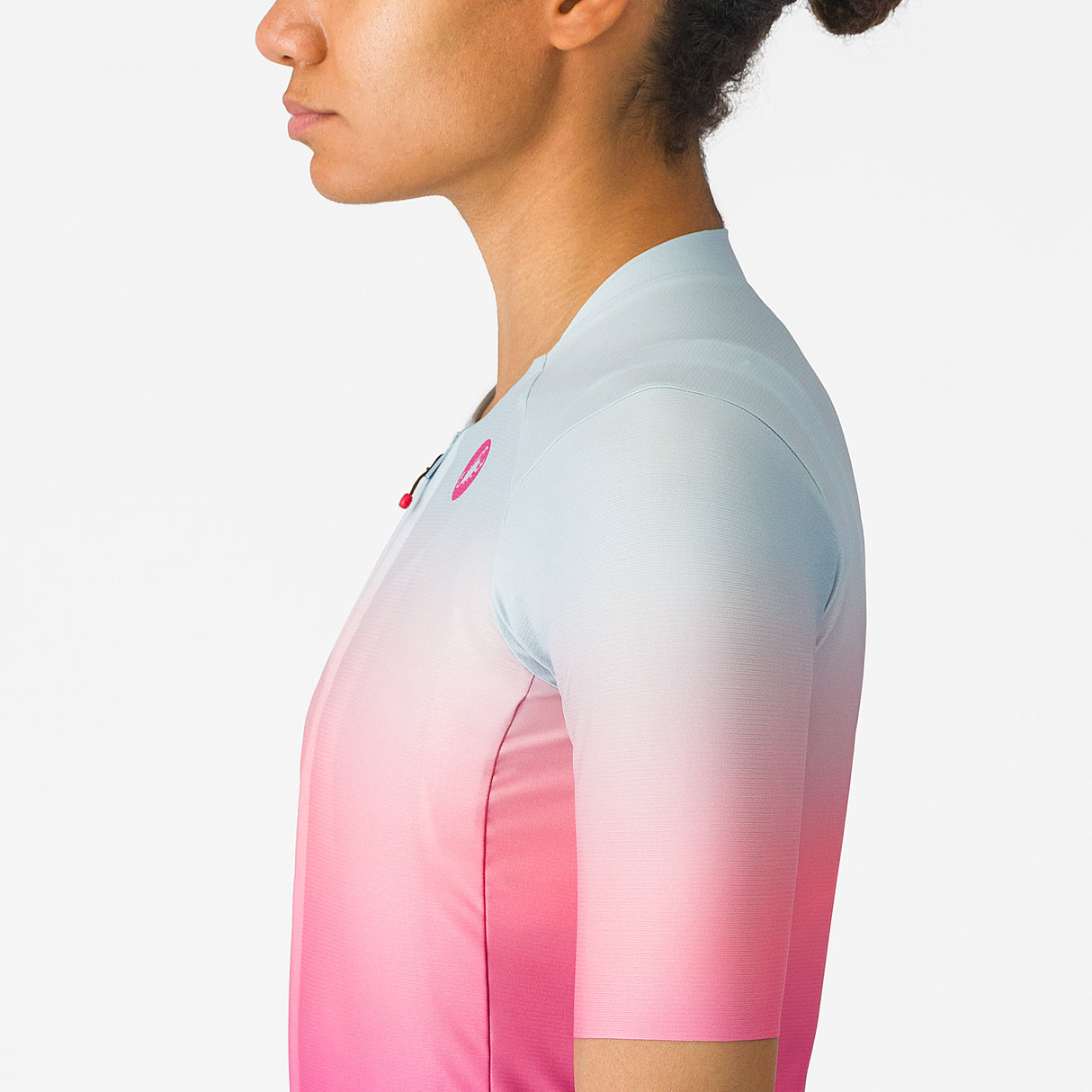 Maglia donna Castelli UPF - Rosa Castelli
