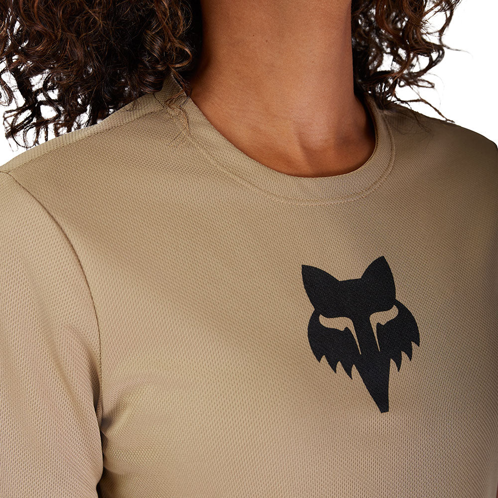 Maglia donna Fox Ranger Head - Marrone Fox