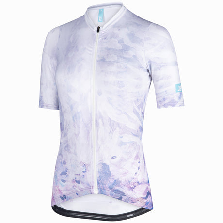 Maillot mujer Jëuf Essential Road Peakock - Blanco