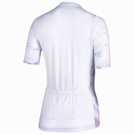 Maillot mujer Jëuf Essential Road Peakock - Blanco