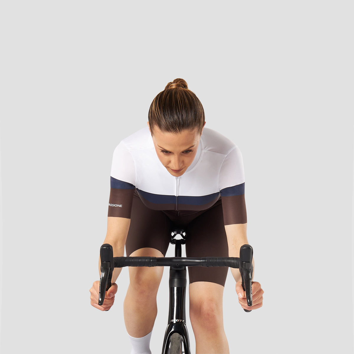 Maglia donna La Passione Livery GT - Blu marrone La Passione
