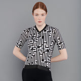Maglia donna La Passione Maze - Nero La Passione