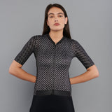 Maglia donna La Passione Signature Allover - Nero La Passione