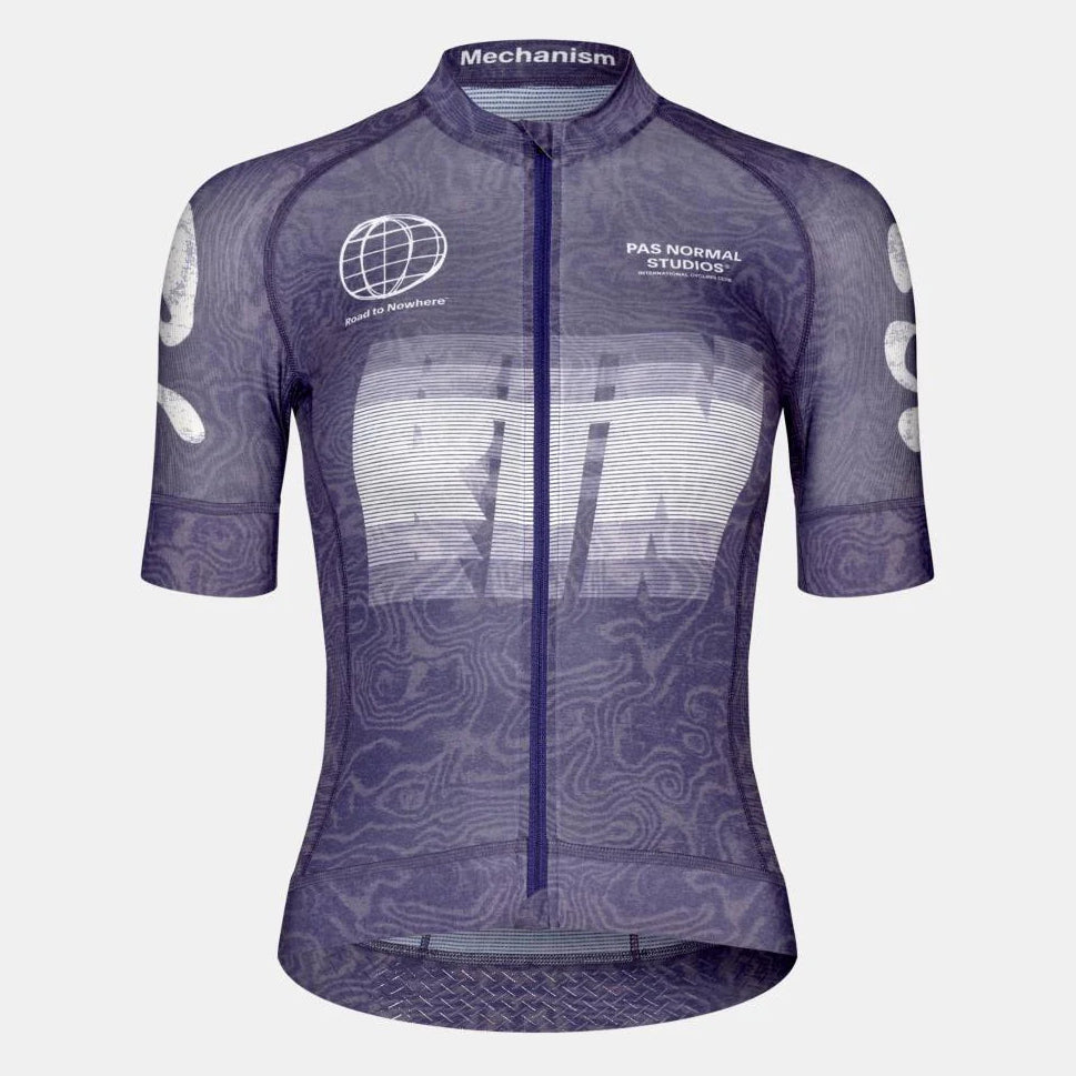 Pas Normal Studios Mechanism Logo AOP RTN women jersey - Purple
