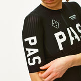 Pas Normal Studios Mechanism frau trikot- Schwarz weiss