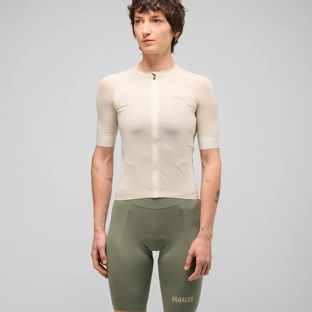 Maillot femme Pedaled Element Lightweight - Blanc