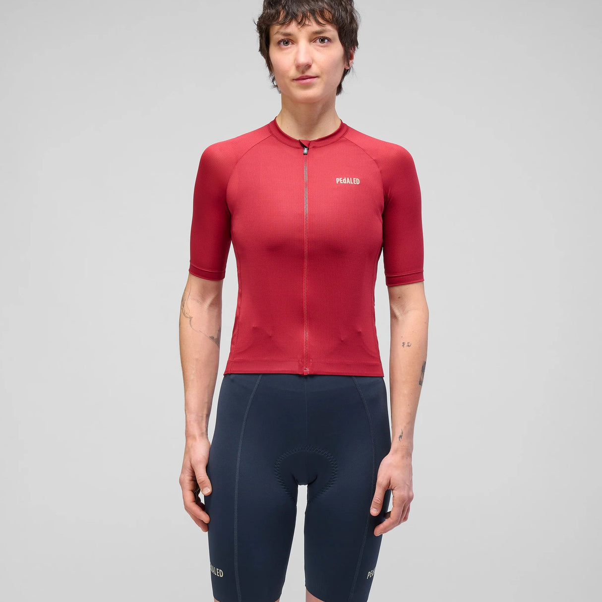 Maillot femme Pedaled Element Mesh - Rouge