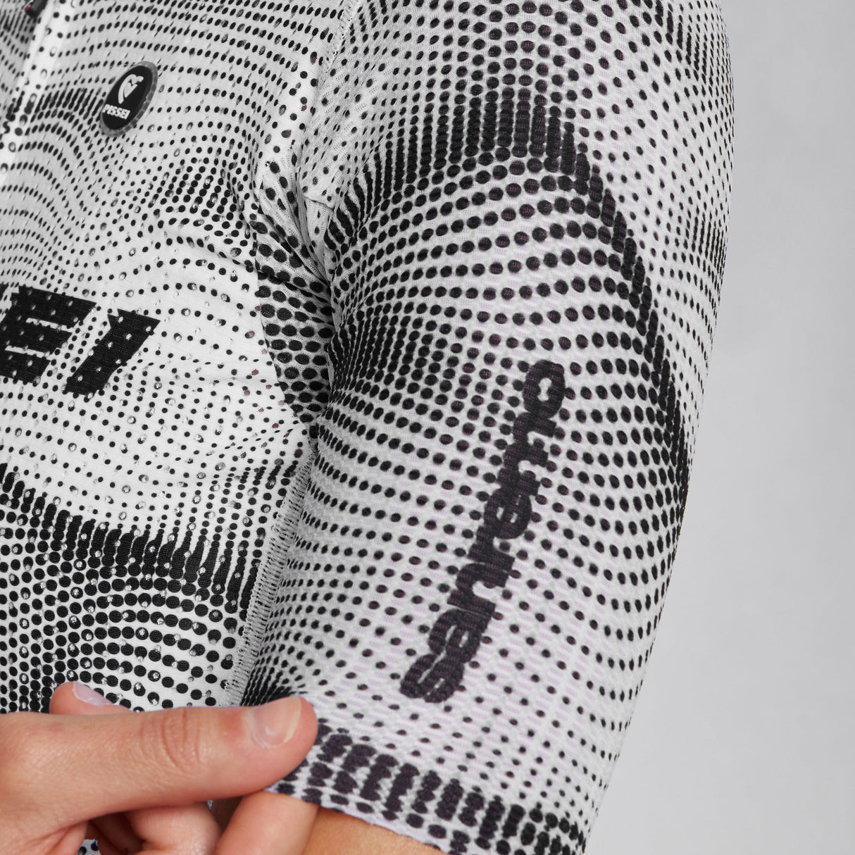 Maglia donna Pissei Sanremo - Bianco nero Pissei