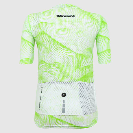 Maillot mujer Pissei Sanremo - Blanco verde