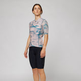 Maillot femme Pissei Sanremo - Rose Vert