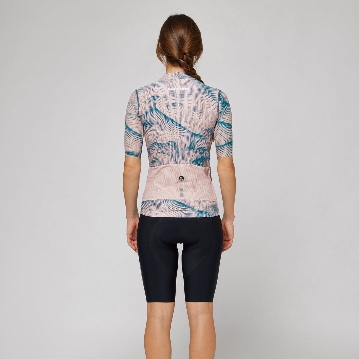 Maillot femme Pissei Sanremo - Rose Vert