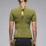 Maglia donna Q36.5 Dottore Pro - Verde chiaro Q36.5