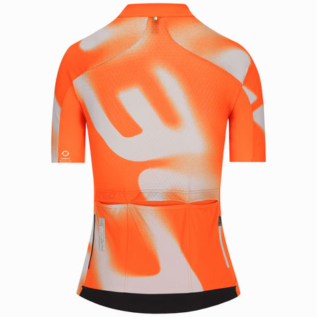 Maillot mujer Q36.5 Gregarius Pro Big Logo - Naranja