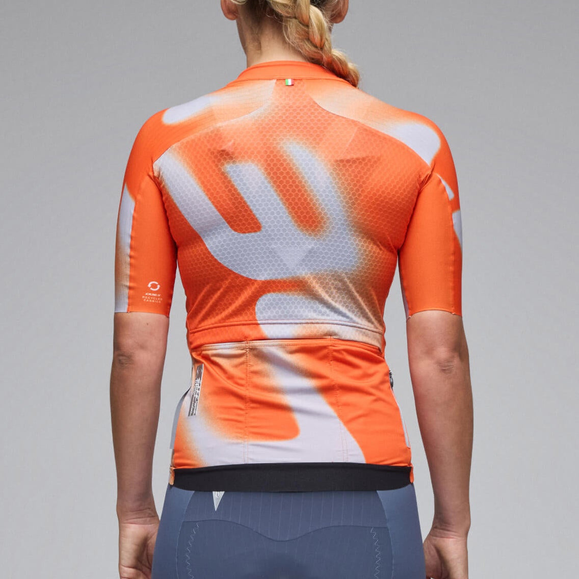 Maillot mujer Q36.5 Gregarius Pro Big Logo - Naranja