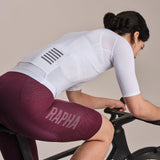 Maillot mujer Rapha Pro Team Aero 4 - Blanco