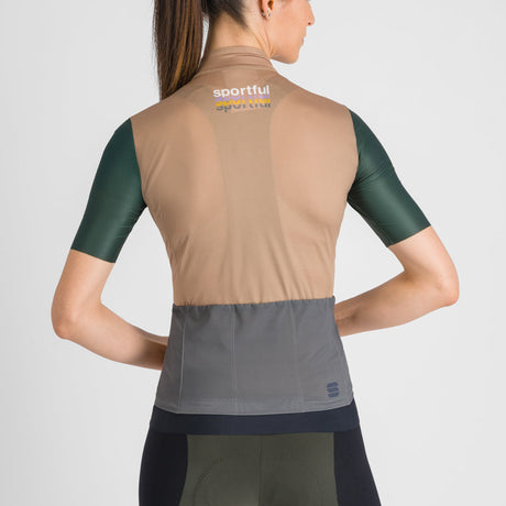 Maillot mujer Sportful Supergiara 2 Logo - Marrón