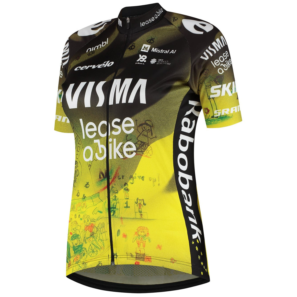 Maglia donna Team Visma Lease a bike 2026 Dream Like a Champion - Tdff Yellow B.