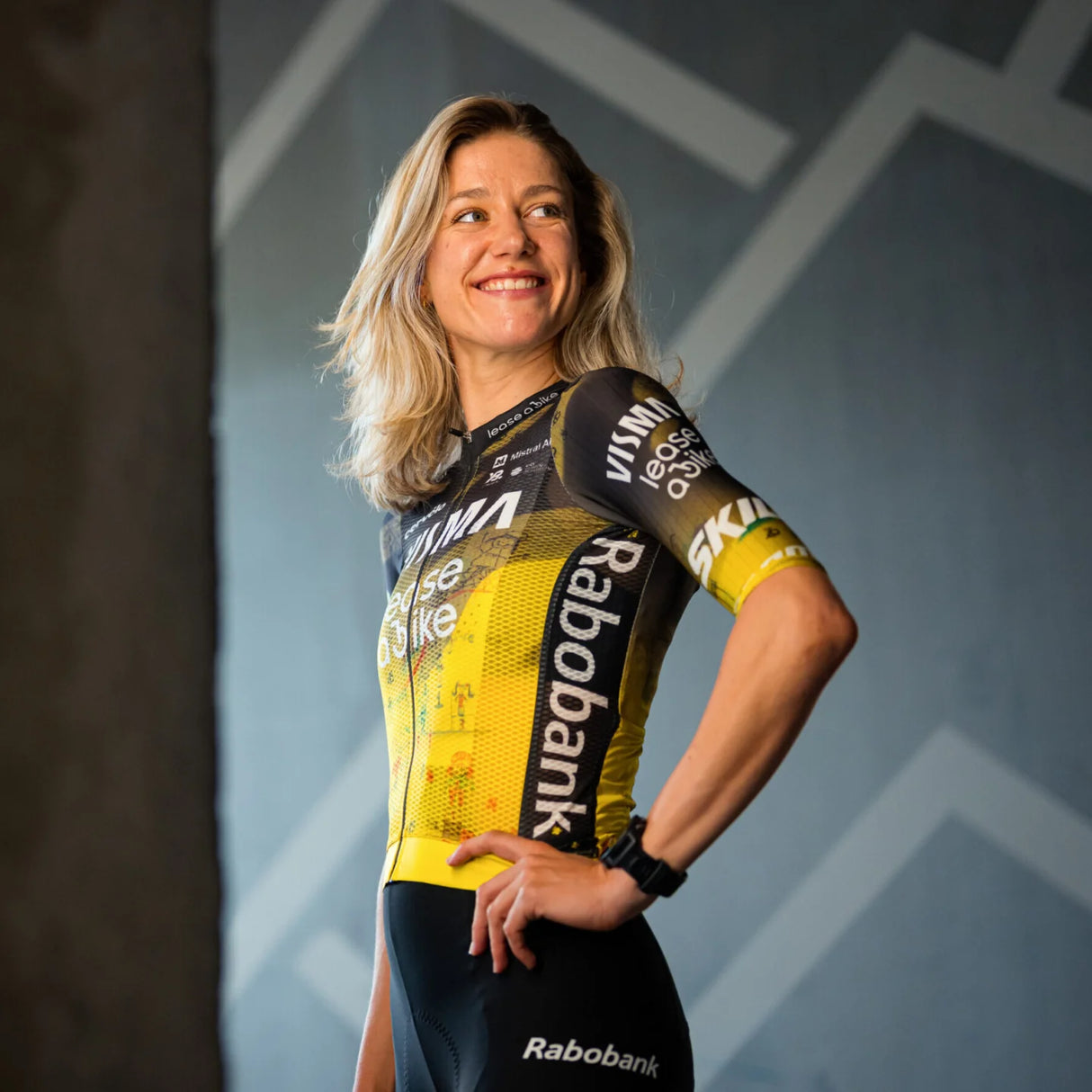 Maglia donna Team Visma Lease a bike 2026 Dream Like a Champion - Tdff Yellow B.