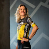 Maglia donna Team Visma Lease a bike 2026 Dream Like a Champion - Tdff Yellow B.