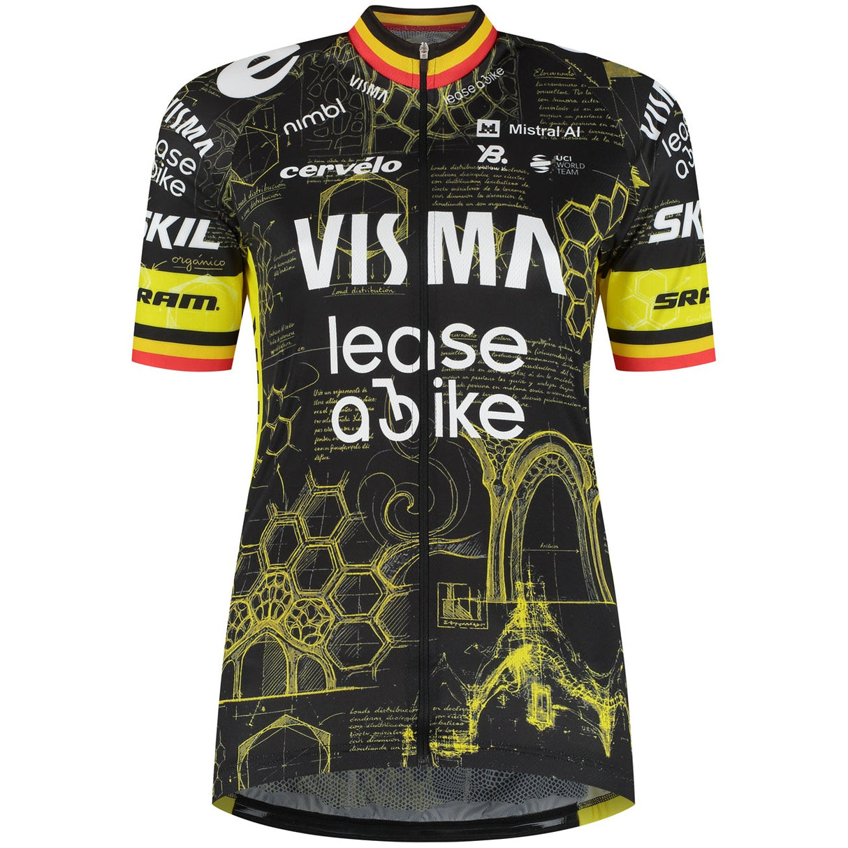 Maillot femme Team Visma Lease a bike 2026 Dream Like a Champion - Wout Van Aert