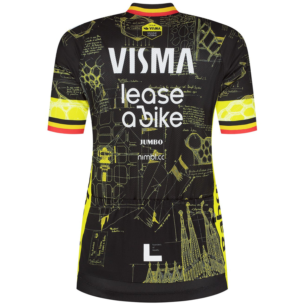 Maillot femme Team Visma Lease a bike 2026 Dream Like a Champion - Wout Van Aert