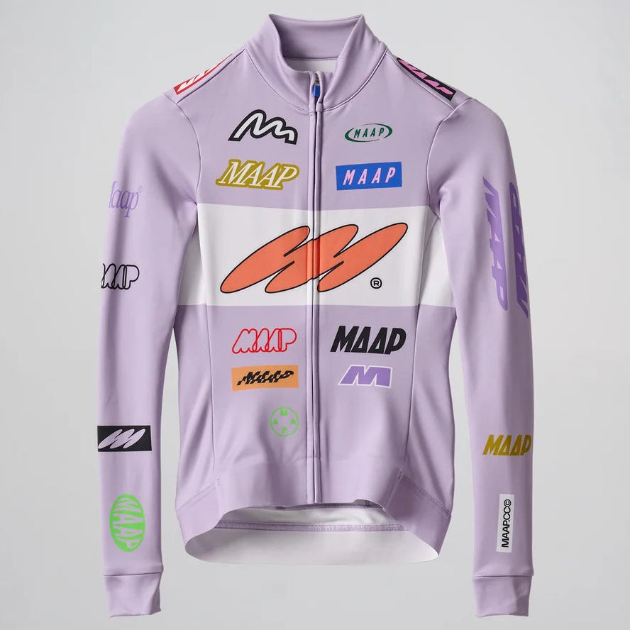 Maillot femme manches longues Maap Gamma Team Thermal - Dusty lavender