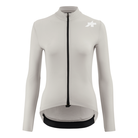 Maglia donna maniche lunghe Assos Mille GT Spring Fall S11 - Grigio chiaro Assos