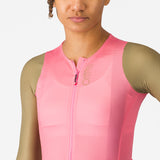 Maglia donna maniche lunghe Castelli Corretto - Rosa Castelli