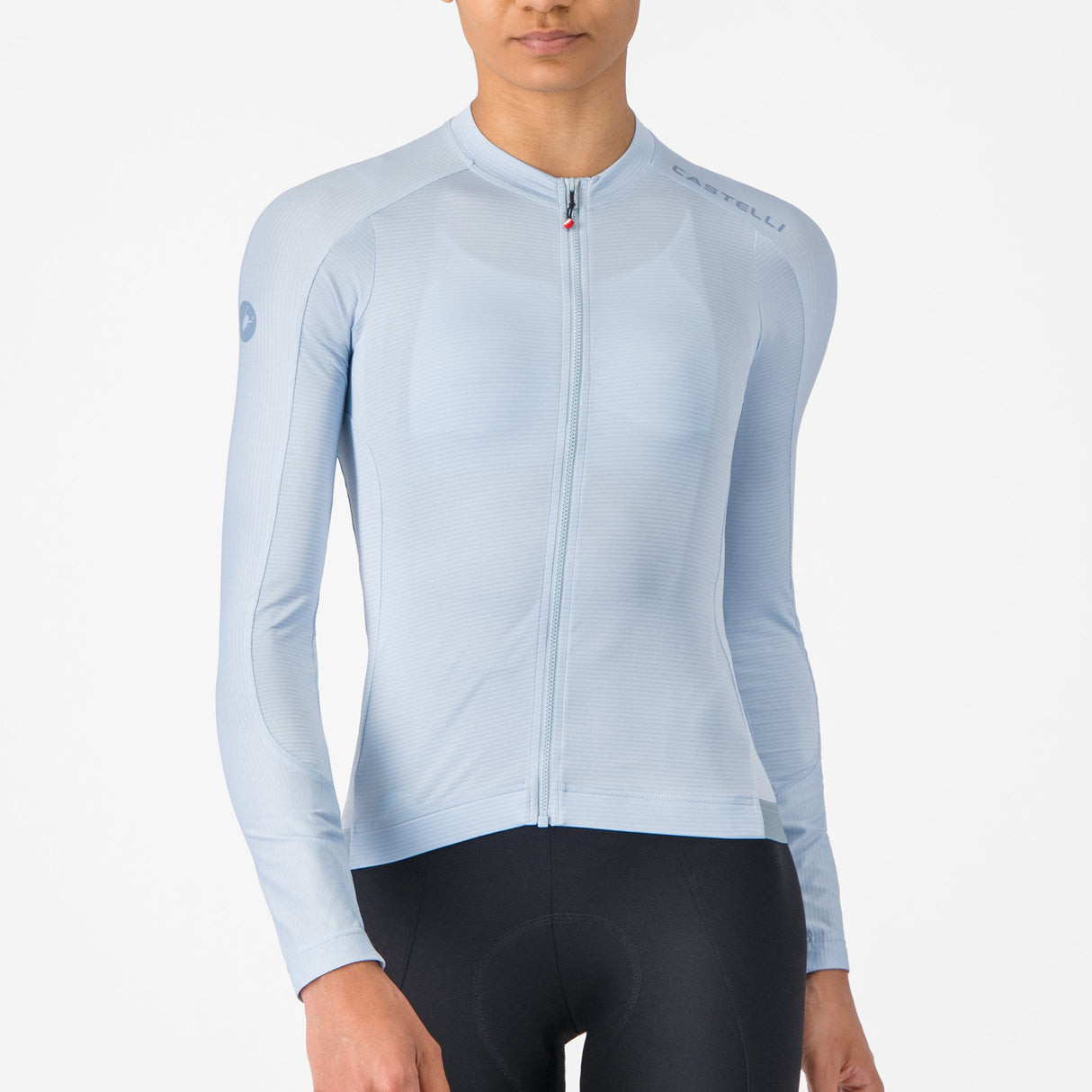 Castelli Espresso 2 frau langarmtrikot - Hellblau
