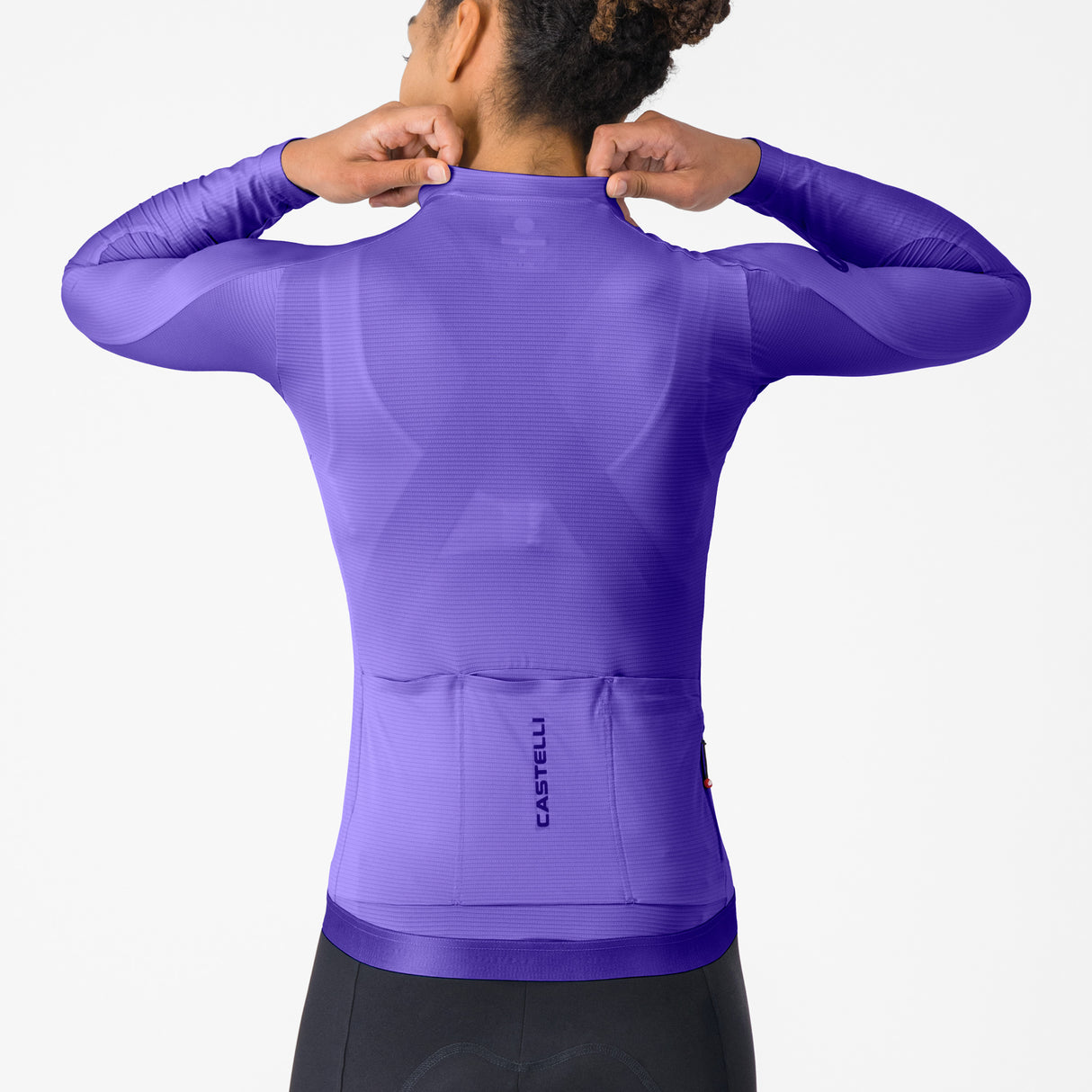 Maglia donna maniche lunghe Castelli Espresso 2 - Viola Castelli