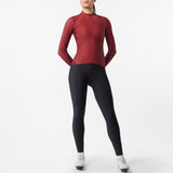 Maglia donna maniche lunghe Castelli Espresso Thermal 2 - Rosso Castelli