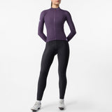 Maglia donna maniche lunghe Castelli Espresso Thermal 2 - Viola Castelli