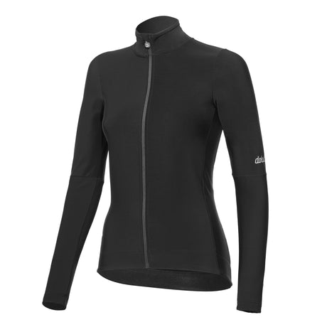 Langarmtrikot damen Dotout Omnia - Schwarz