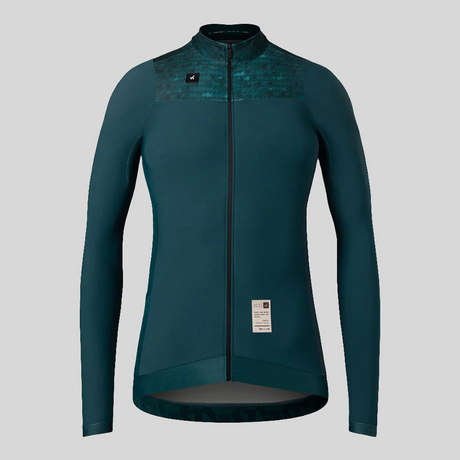 Maglia donna maniche lunghe Gobik Hyder Blend 2.0 Sunken - Verde Gobik