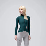 Maglia donna maniche lunghe Gobik Hyder Blend 2.0 Sunken - Verde Gobik