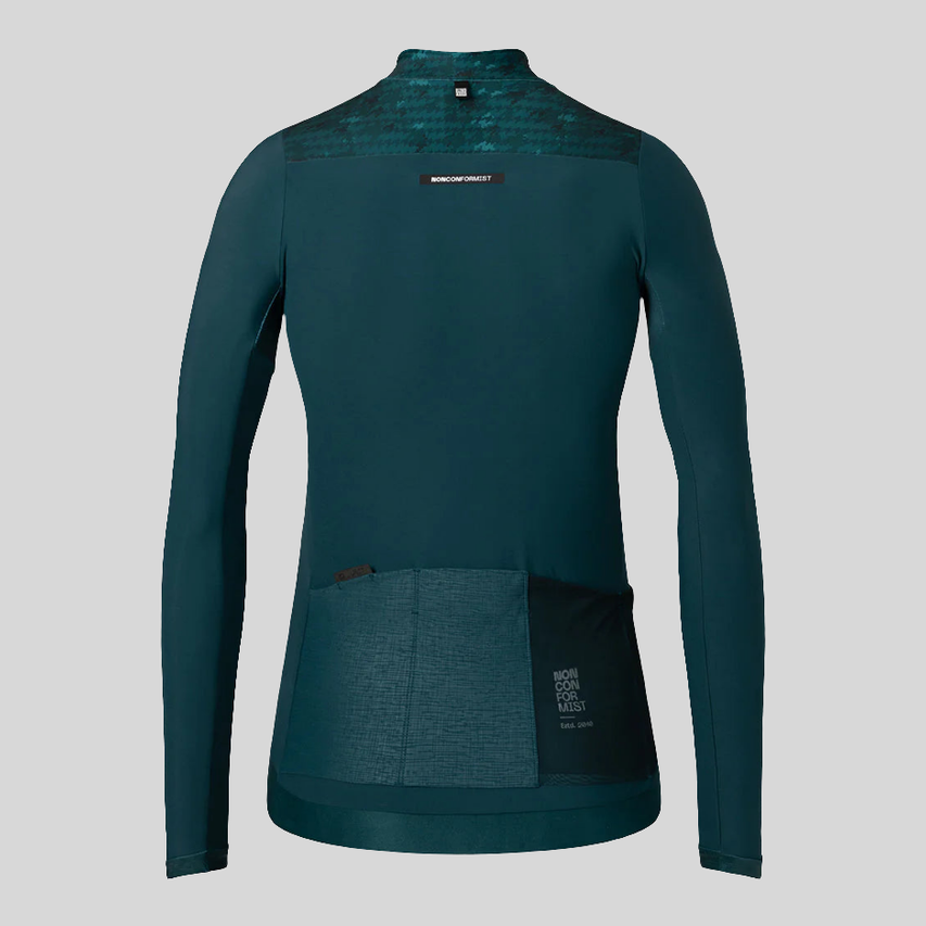 Maglia donna maniche lunghe Gobik Hyder Blend 2.0 Sunken - Verde Gobik