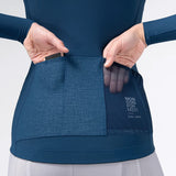 Gobik Pacer Solid 2.0 women long sleeve jersey - Blue