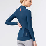 Gobik Pacer Solid 2.0 women long sleeve jersey - Blue