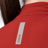 Maglia donna maniche lunghe Gobik Weezer Monarch - Rosso Gobik