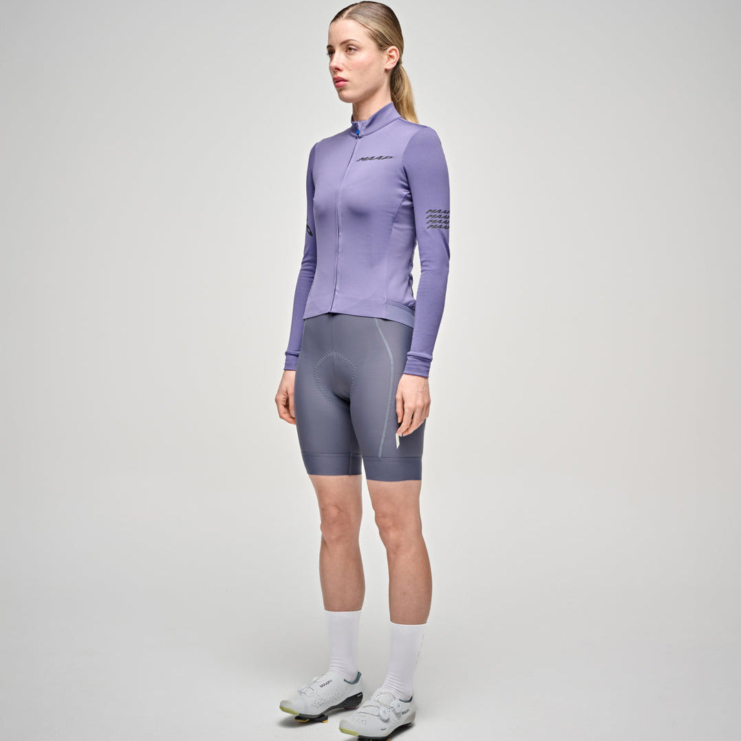 Maglia donna maniche lunghe Maap Emerge Thermal - Viola Maap